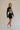 The Amy Ribbed Biker Shorts - Noir Black - f.lux