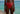 The Julia 90's High Waist Bikini Bottom - Iron Ore Orange - f.lux