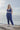 The Liv Breastfeeding Friendly Sports Bra - Indigo Blue - f.lux