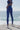 The Liv Core Compression Postnatal Full Length Tights - Indigo Blue - f.lux