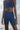 The Bruna V Medium Waist Biker Shorts - Indigo Blue - f.lux