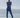The Liv Core Compression Postnatal Full Length Tights - Indigo Blue - f.lux