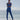 The Liv Core Compression Postnatal Full Length Tights - Indigo Blue - f.lux