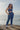 The Tina Full Length Pocket Tights - Indigo Blue - f.lux